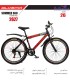 دوچرخه المپیا مدل سامر S60 سایز 26 کد 2627/ SUMMER S60