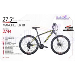 دوچرخه ویوا مدل منچستر18 سایز 27.5 کد 2744 - ViVA manchester18