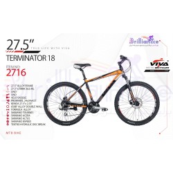 دوچرخه ویوا مدل ترمیناتور سایز 27.5 کد 2716 - ViVA TERMINATOR