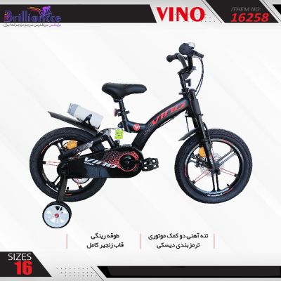 دوچرخه کودک وینو سایز ۱۶ کد 16258 / VINO 16258