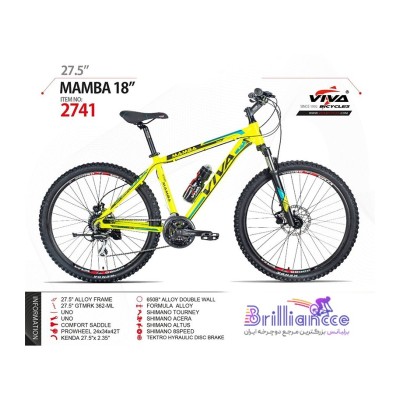 دوچرخه ویوا مامبا کد 2741 سایز 27.5 - ViVA MAMBA 18