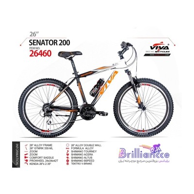 دوچرخه ویوا سناتور کد 26460 سایز 26 - ViVA SENATOER 200