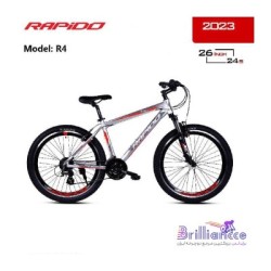 دوچرخه راپیدو مدل R4 سایز 26 کد 268436 | RAPIDO R4