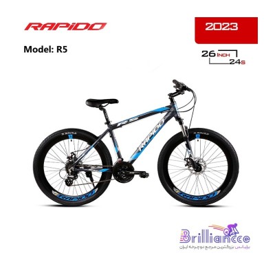 دوچرخه راپیدو مدل R5 سایز 26 کد 268638 | RAPIDO R5