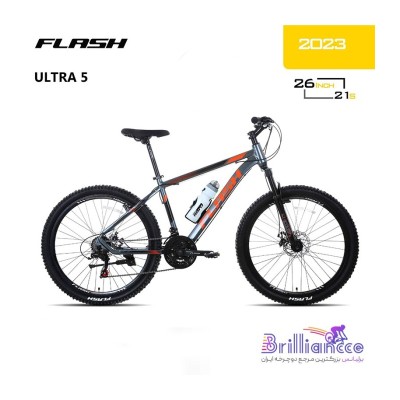 دوچرخه فلش مدل ULTRA 5 سایز 26 کد 268633 | FLASH ULTRA 5