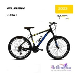دوچرخه فلش مدل ULTRA 6 سایز 26 کد 268431 | FLASH ULTRA 6
