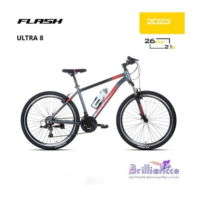 دوچرخه فلش مدل ULTRA 8 سایز 26 کد 268432 | FLASH ULTRA 8
