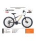 دوچرخه ویوا سناتور دیسکی کد 2401 سایز 24 - ViVA-SENAOR 2Disc
