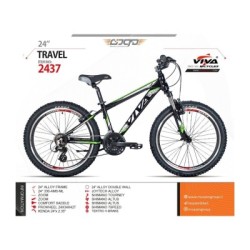 دوچرخه ویوا تراول کد 2437 سایز 24 - ViVA TRAVEL