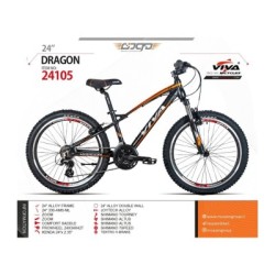 دوچرخه ویوا دراگون کد 24105 سایز 24 - ViVA DRAGON