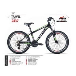 دوچرخه ویوا تراول کد 2437 سایز 24 - VIVA TRAVEL