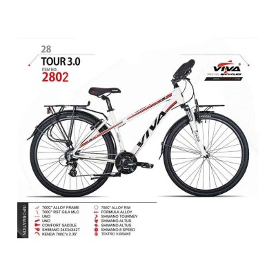 دوچرخه ویوا تور کد 2802 سایز 28 - VIVA TOUR