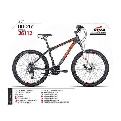 دوچرخه ویوا دیتو 17 کد 26112 سایز 26 - VIVA DITO 17