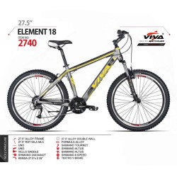 دوچرخه ویوا المنت 18 کد 2740 سایز 27.5 - VIVA ELEMENT 18