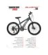 دوچرخه المپیا مدل بیانچی دیسکی سایز 24 کد 24132 / Olympia Bianchi Disc
